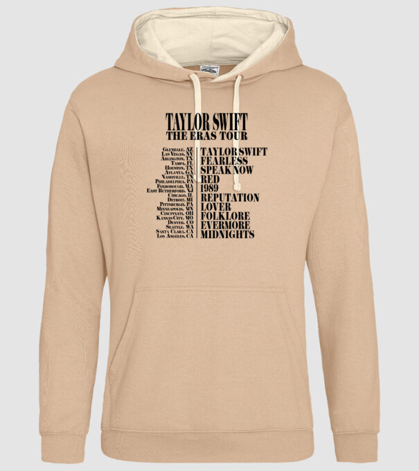 Taylor Swift Eras tour back model nisipiu pe tricou