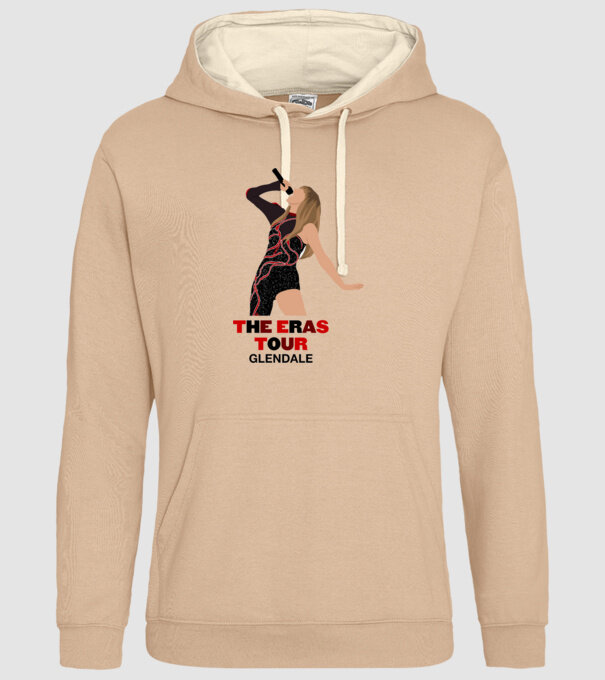 Taylor Swift The Eras Tour Glendale model nisipiu pe tricou