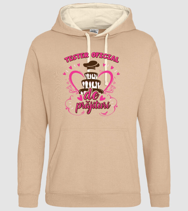 tester oficial de prăjituri model nisipiu pe tricou