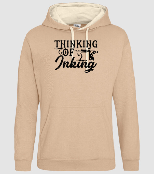 Thinking of inking model nisipiu pe tricou