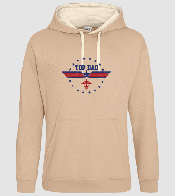 TopDad model nisipiu pe tricou