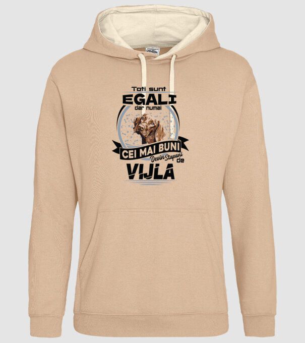 Toți sunt egali, dar numai cei mai buni devin stăpâni de vijla model nisipiu pe tricou