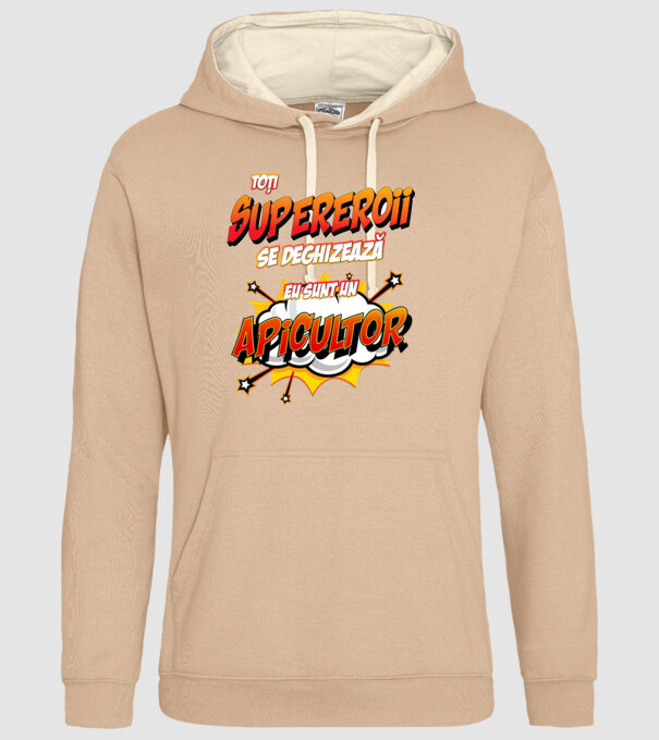 Toți supereroii se deghizează, eu sunt un apicultor model nisipiu pe tricou