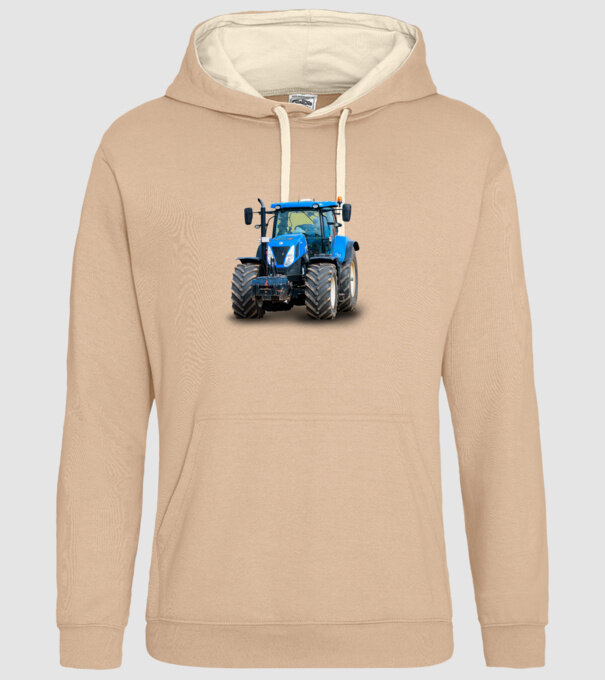 TRACTOR model nisipiu pe tricou
