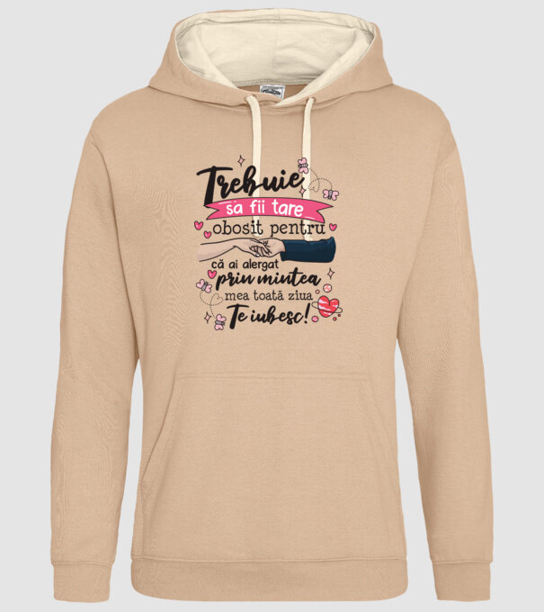Trebuie sa fii tare obosită pentru model nisipiu pe tricou