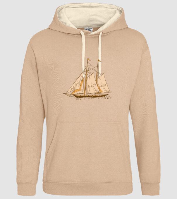Vapoare model nisipiu pe tricou