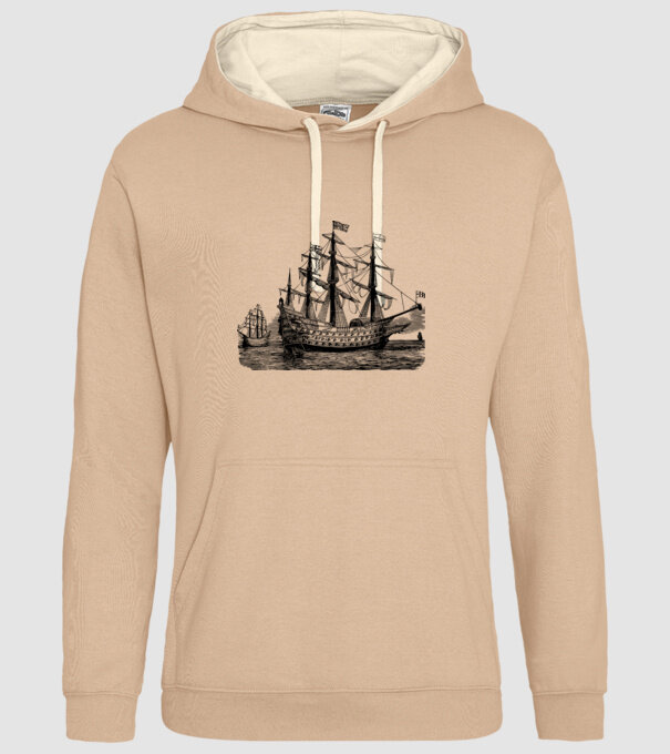 Vapoare model nisipiu pe tricou