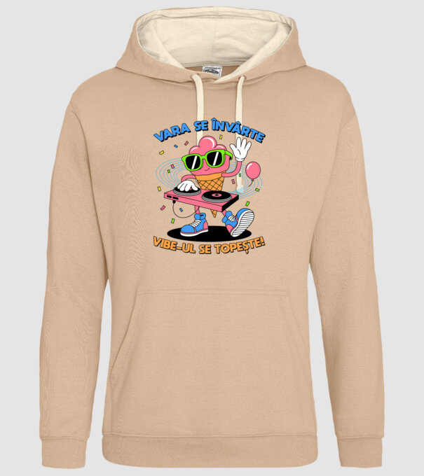 Vara se învârte model nisipiu pe tricou