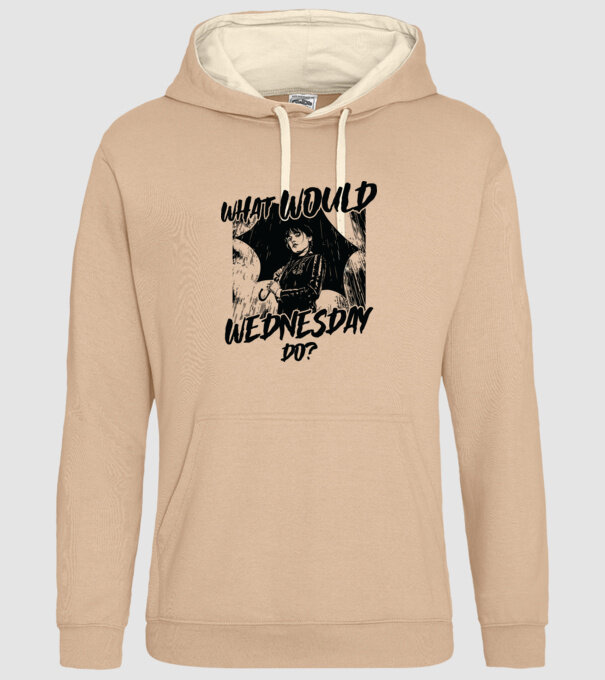 What would Wednesday do model nisipiu pe tricou