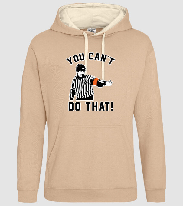 'You can''t do that!' model nisipiu pe tricou