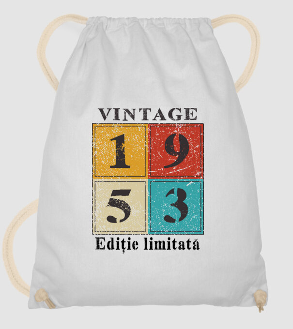 1953 - Ediție limitată model alb pe tricou