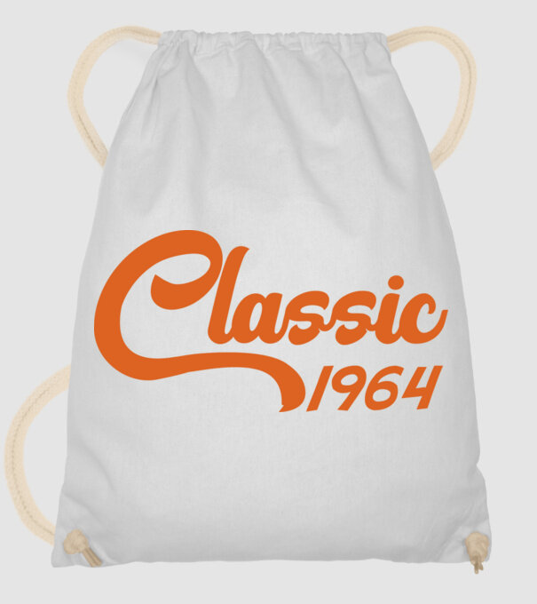 1964 Classic model alb pe tricou