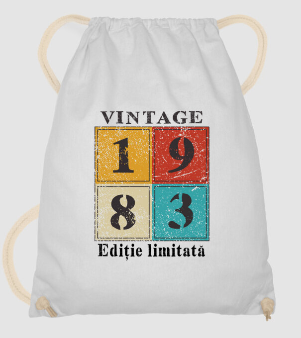 1983 - Ediție limitată model alb pe tricou