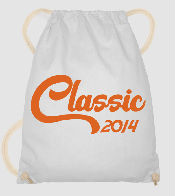 2014 Classic model alb pe tricou