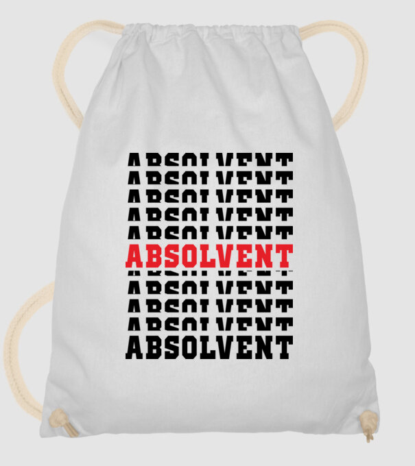 absolvent 2022 model alb pe tricou
