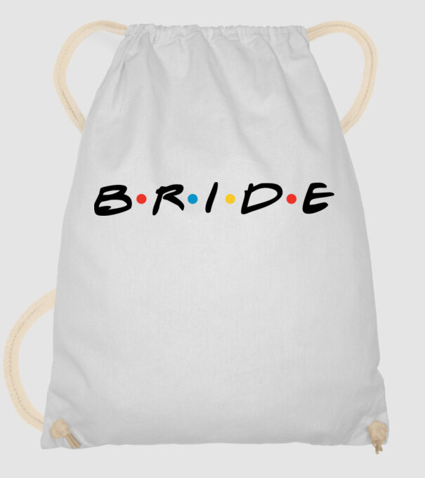 Bride Friends style drk model alb pe tricou