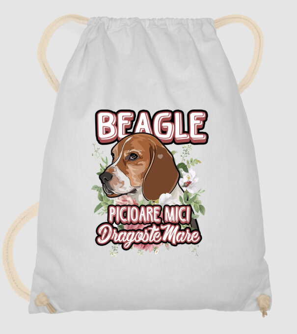 Bulldog francez picioare mici dragoste mare model alb pe tricou