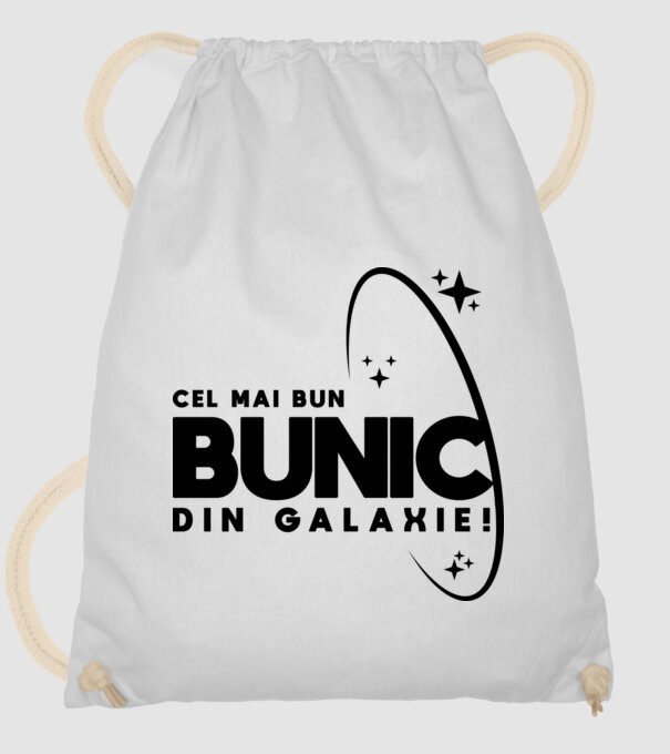 Cel mai bun bunic din Galaxie! model alb pe tricou