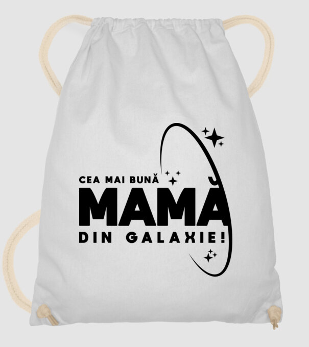 Cea mai bună bunică din Galaxie! model alb pe tricou