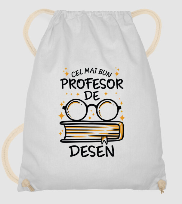 Cel mai profesor de desen model alb pe tricou