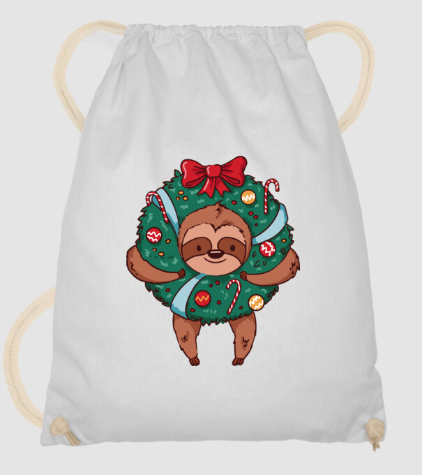 Christmas model alb pe tricou