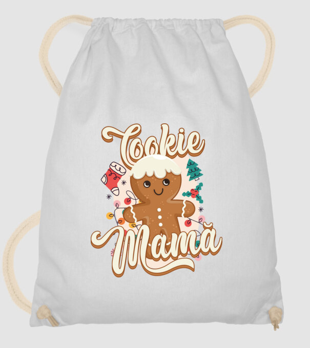 Cookie mamă model alb pe tricou