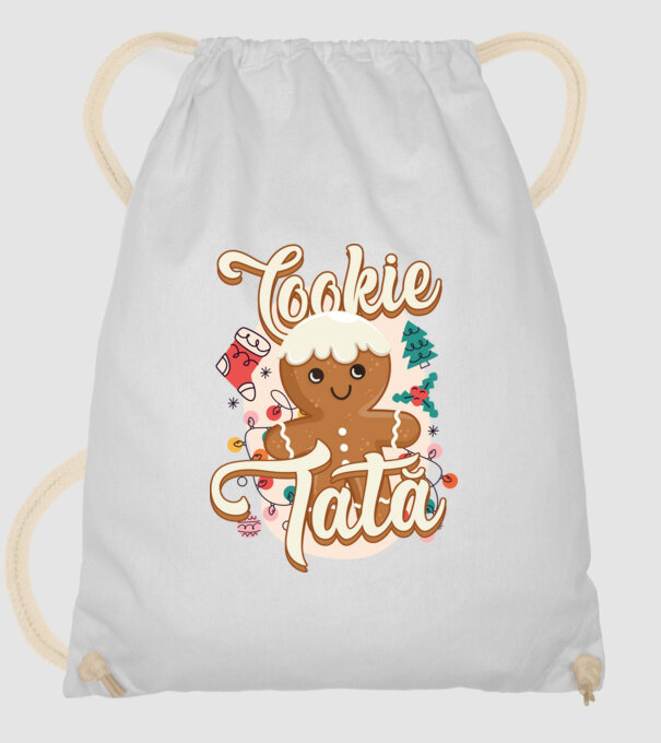 Cookie tată model alb pe tricou