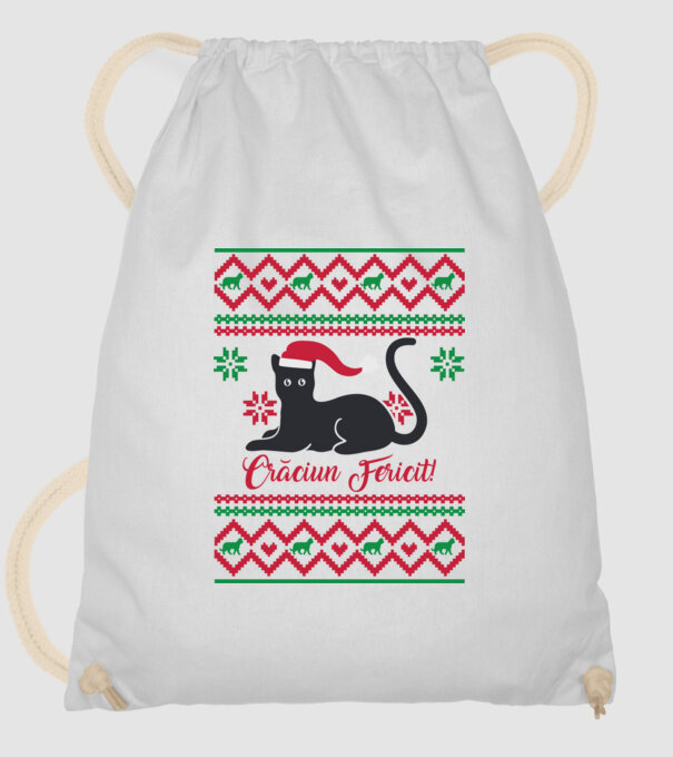 crăciun fericit model alb pe tricou