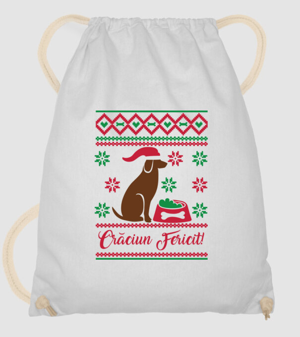 crăciun fericit model alb pe tricou