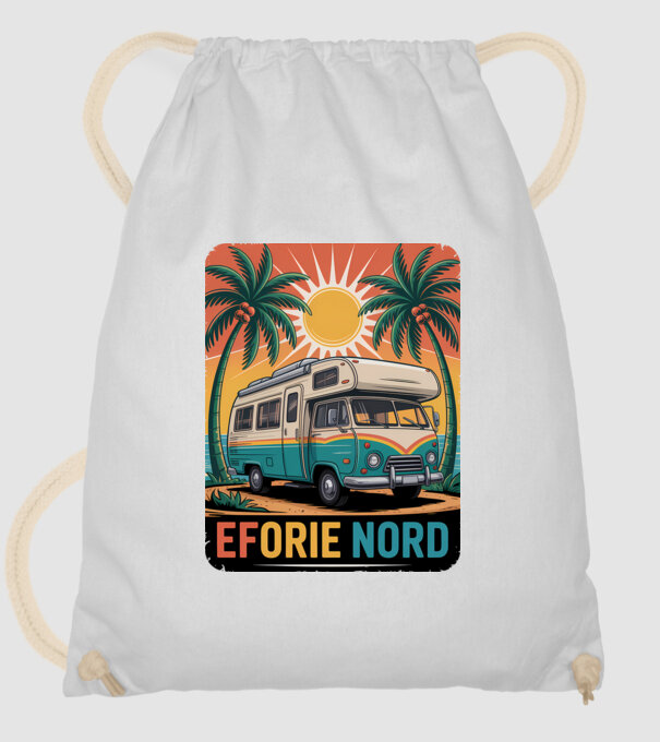 Eforie Nord model alb pe tricou