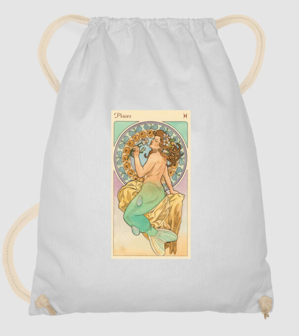 Horoscop Tarot PESTI model alb pe tricou