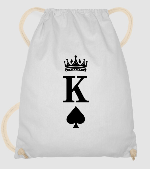 King model alb pe tricou