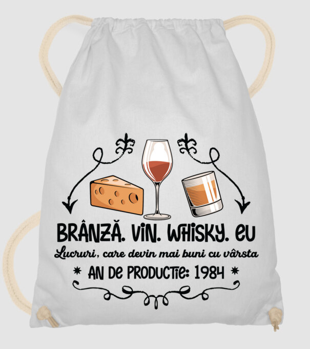 Lucruri, care devin mai buni cu vârsta 1984 40 de ani model alb pe tricou