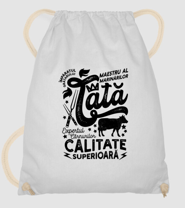 Împăratul grătarului, maestru al marinărilor, expertul cărnurilor - tată - Calitate superioară model alb pe tricou