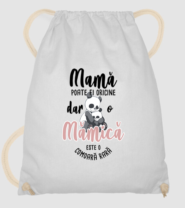 mamă poate fi oricine, dar o mămică este o comoară rară model alb pe tricou