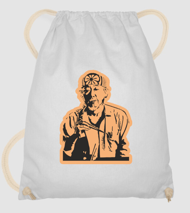 Mister miyagi cobra kai model alb pe tricou