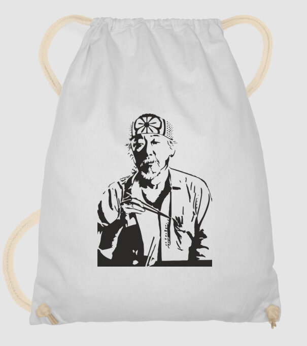 Miyagi cobra kai model alb pe tricou