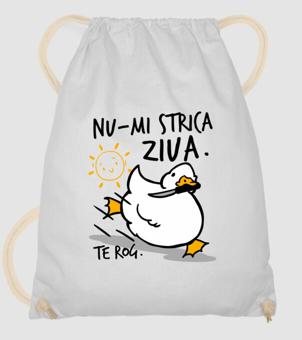 Nu-mi strica ziua. model alb pe tricou