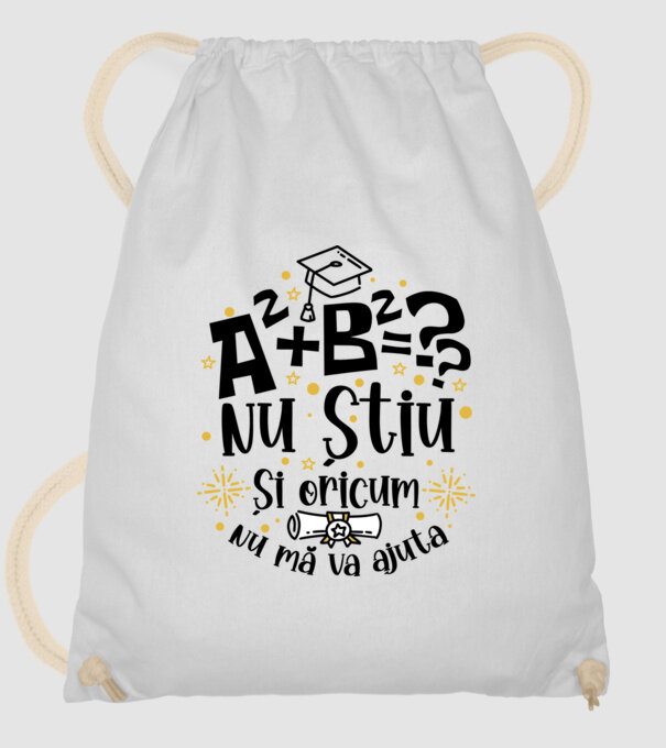 Nu știu, și oricum nu mă va ajuta model alb pe tricou