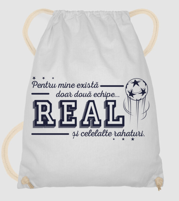 Pentru mine există doar două echipe, Real și celelalte rahaturi model alb pe tricou