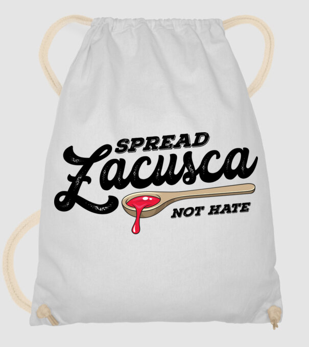 România Zacusca model alb pe tricou