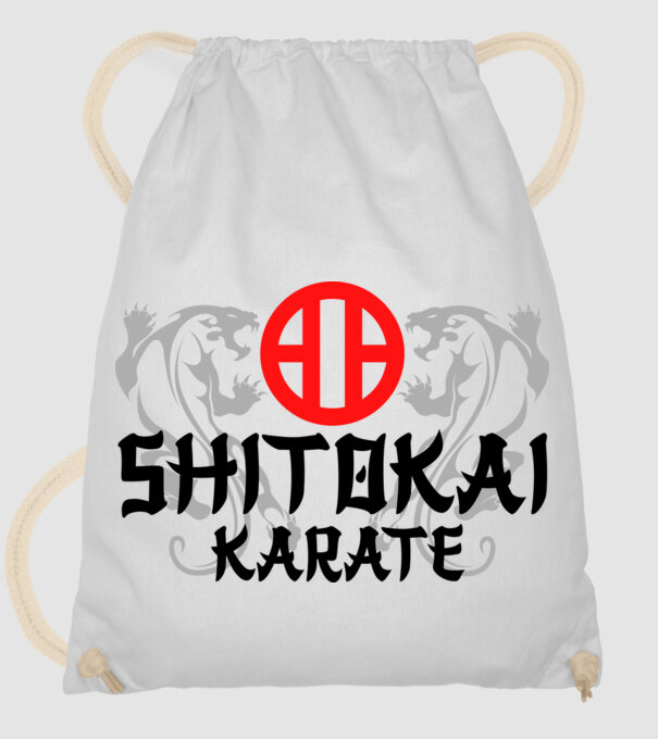 Shitokai Karate model alb pe tricou