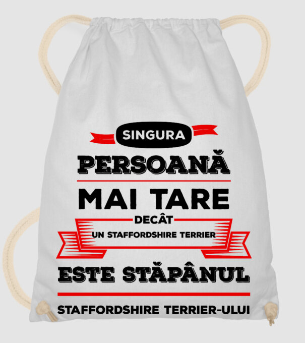 singura persoană mai tare decât un Pinscher la este stăpânul Pinscherului model alb pe tricou