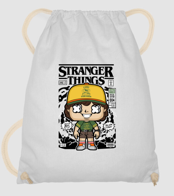 stranger things cereal model alb pe tricou