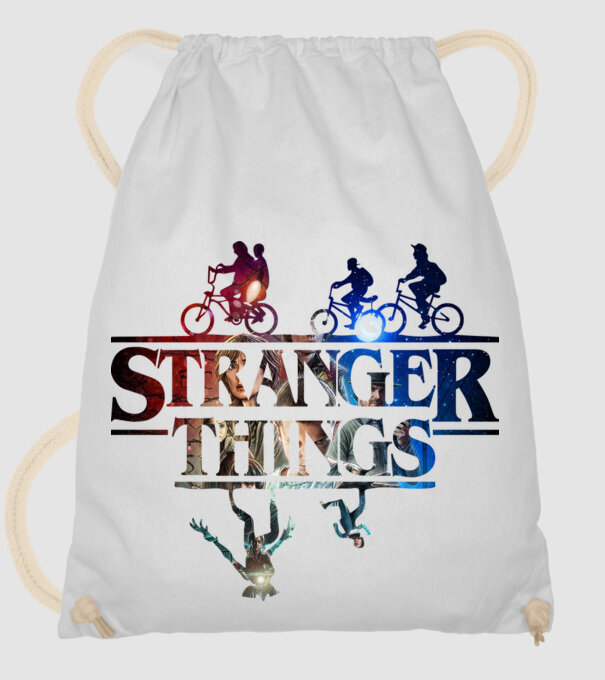 stranger things quote poster2 model alb pe tricou