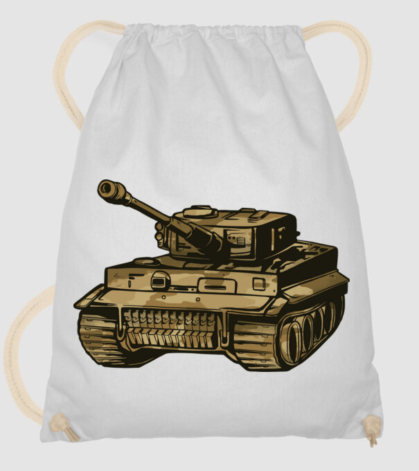Tancuri model alb pe tricou