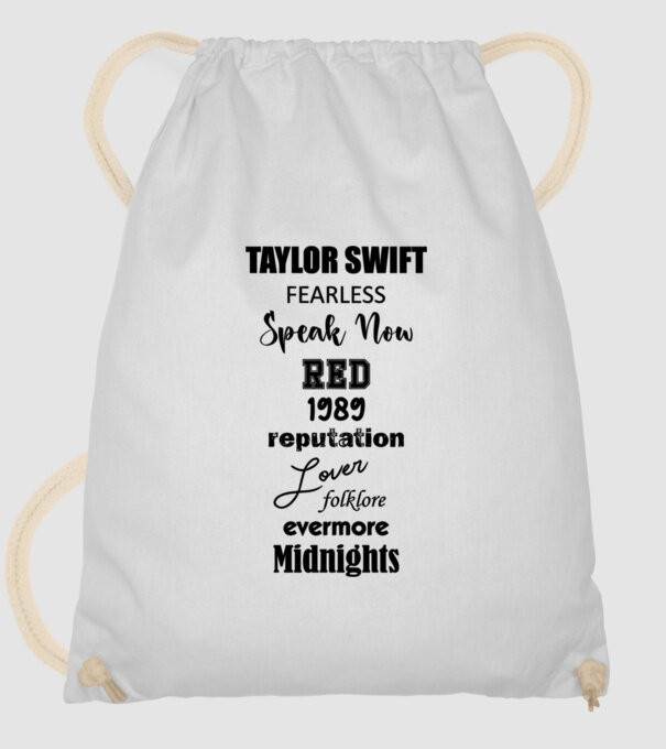 Taylor Swift Eras model alb pe tricou