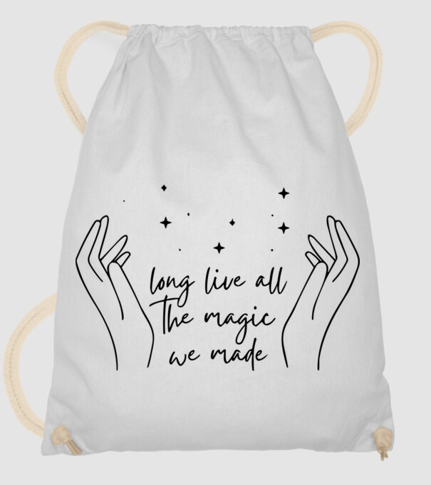 Taylor Swift long live all the magic we made model alb pe tricou