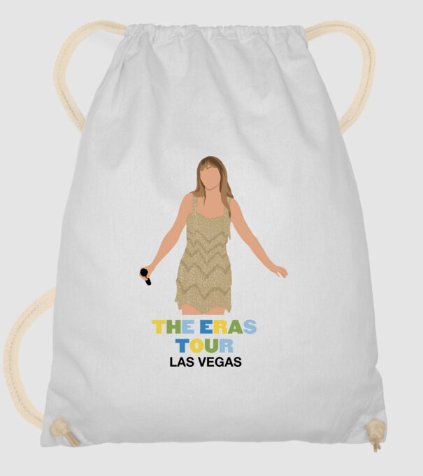Taylor Swift The Eras Tour Las Vegas model alb pe tricou