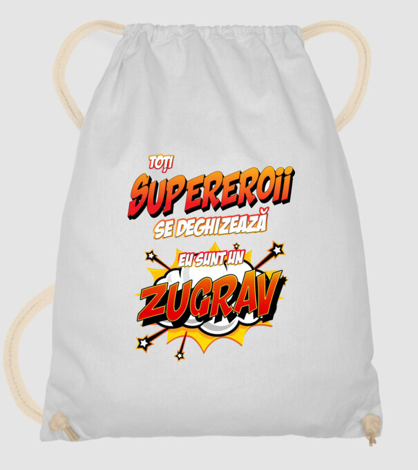 toți supereroii se deghizează, eu sunt un zugrav model alb pe tricou
